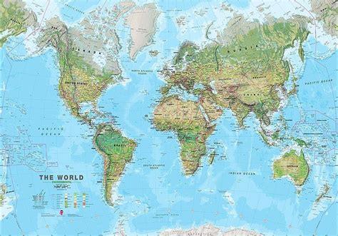 World Map World Physical Map Hd Wallpaper Pxfuel