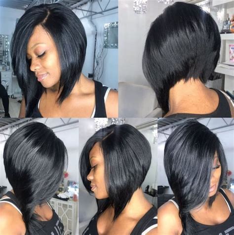 60 Showiest Bob Haircuts For Black Women Bobs Haircuts Bob Hairstyles