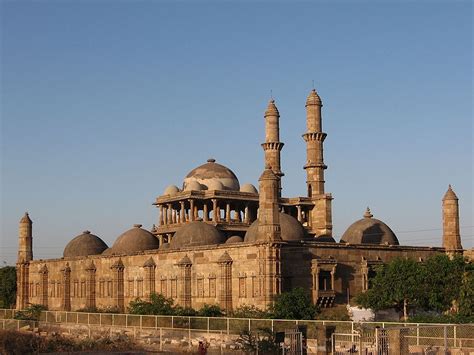 Jama Masjid In Champaner Gujarat A Unesco World Heritage Site
