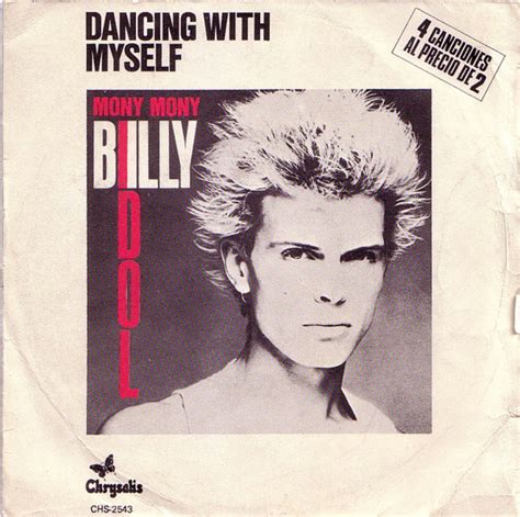 Billy Idol Dancing With Myself 1981 Vinyl Discogs