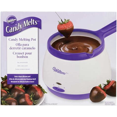 Place top pot on lower pot, add candy melts candy and stir constantly until mostly melted. Candy Melts Candy Melting Pot | Wilton