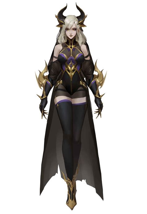 ArtStation 练习 TIGA Female character design Fantasy female warrior Female characters