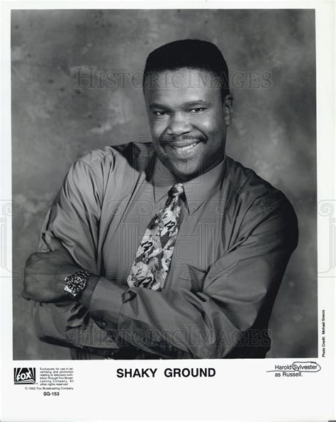 Actor Harold Sylvester On Fox Television Show Shaky Ground 1992 Vintage