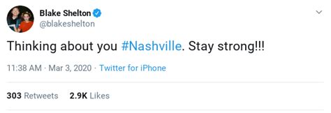 Nashville Tornadoes Leave Stars Including Miley Cyrus Blake Shelton