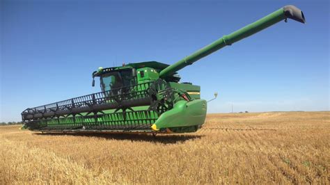John Deere Custom Wheat Harvest 2015 Danielski Farms Youtube