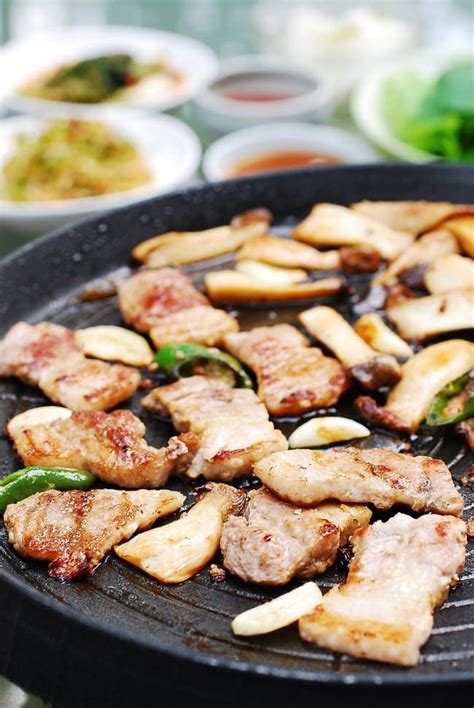 Samgyupsal Gui Grilled Pork Belly Korean Bapsang