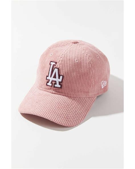 Urban Outfitters Mlb Corduroy Baseball Hat In Pink Lyst