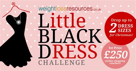 Little Black Dress Diet Christmas Challenge Weight Loss Resources