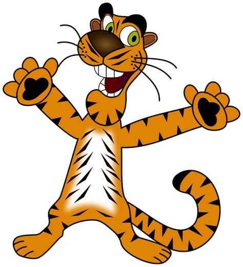 Cartoon Tiger Paw