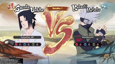 Batalha Online Sasuke Hebi Vs Kakashi Naruto Shippuden Ultimate
