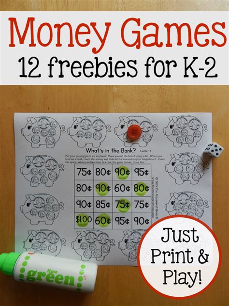 Also, you can contact customer care and request for the deletion. Print & Play - Money Games for K-2 Learners - This Reading ...