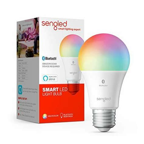 2x Sengled Smart Light Bulb Color Changing Alexa Dimmable Led Bluetooth