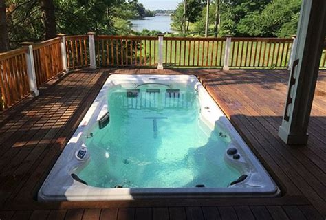 Backyard Ideas For Your Michael Phelps Swim Spa Swim Spa Hot Tub