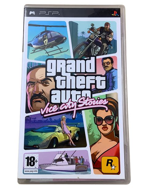 Grand Theft Auto Vice City Stories Płyta Bdb Psp Stan Używany 207