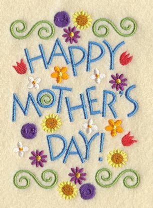 Group by themes such as mother's day gift ideas and mother's day cards. Machine Embroidery Designs at Embroidery Library! - Happy ...
