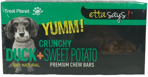 Treat Planet Premium Crunchy Individually Boxed Bars Duck And Sweet
