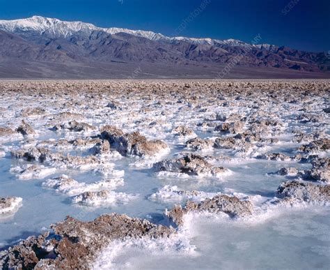 Death Valley Salt Flats Stock Image C0016803