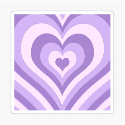 Y2k Aesthetic Coffee Heart Purple Sticker For Sale By Izzyding