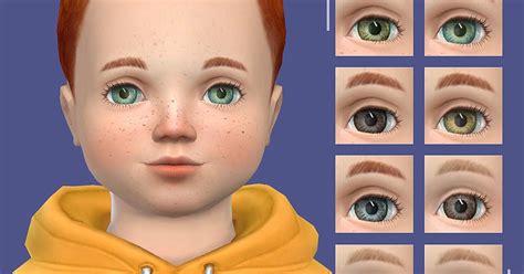 Sims 4 Ccs The Best Toddler Eyes By S Club