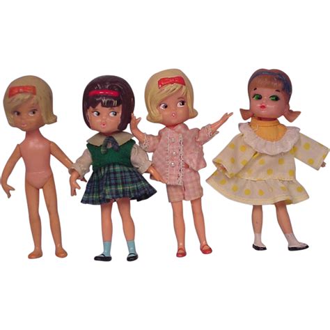 Hasbro Dolly Darlings Dolls Lot Of Four Dolls Vintage Dolls Doll Toys