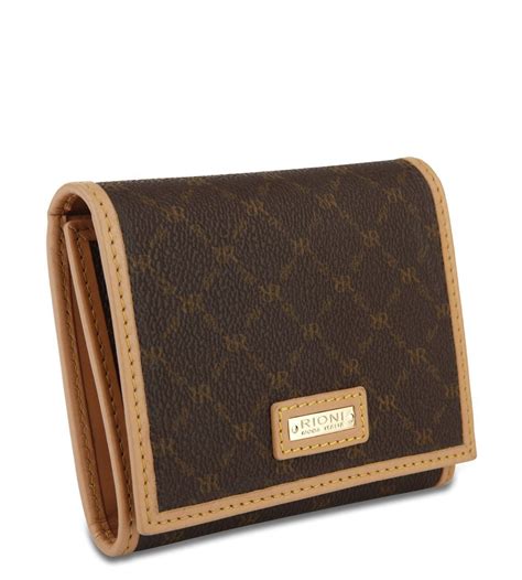 Rioni Womens Tri Fold Wallet Signature Brown Trifold Wallet Wallet