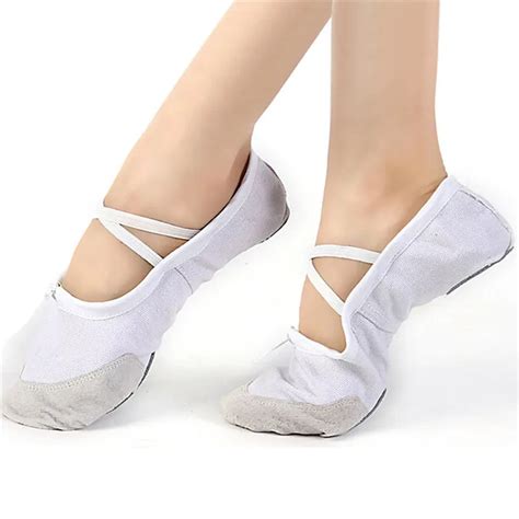 Snowshine3 5003 Adult Canvas Ballet Dance Shoes Slippers Pointe