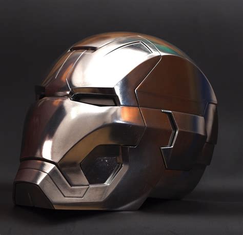 Iron Man 11 Wearable Alloy Metal Made Mk42 Mark42 Helmet Motorized