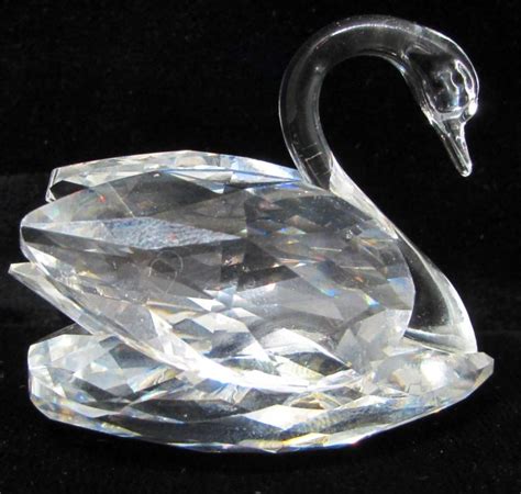 Sold Price Swarovski Crystal Swan Invalid Date Est