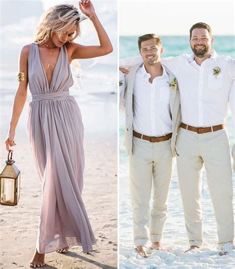 While you won't often see casual on a wedding invite, you may see smart casual. Decoding Guest Dress Code For Every Wedding Style | Beach ...