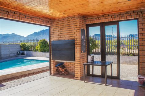 Braai Room With Views Of The Mountains With Images Built In Braai