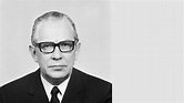 Deutscher Bundestag - Kai-Uwe von Hassel (CDU/CSU) 1969 - 1972