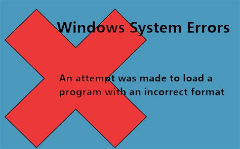 Fix 'An attempt was made to load a program with an incorrect format'