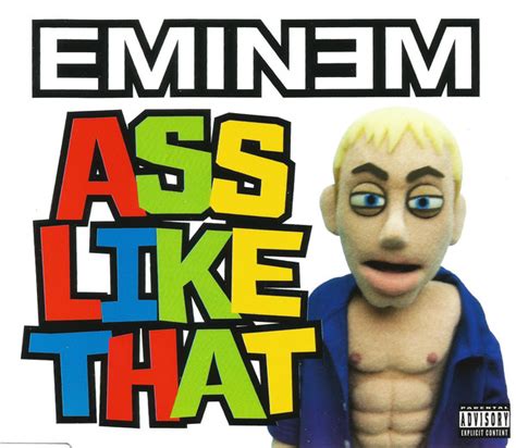 Eminem Ass Like That 2005 Cd Discogs
