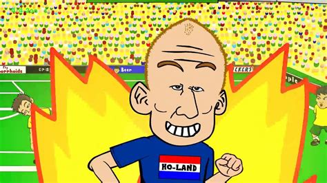 🇧🇷australia Vs Holland 2 3🇧🇷 By 442oons World Cup 2014 Cartoon Robben