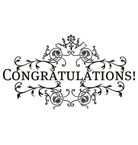 Free Congratulation Clipart Pictures Clipart World