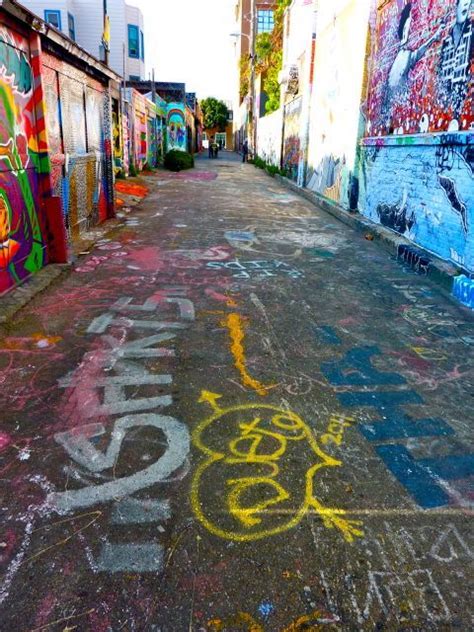 Clarion alley was established as a street art destination in 1992. Clarion Alley, San Francisco | San francisco streets ...