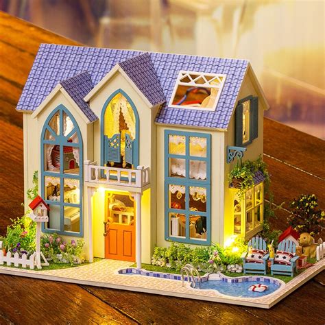Check out our garden accessories selection for the very best in unique or custom, handmade pieces from our garden decoration shops. DIY Doll House craft miniatura home decor Wood Doll House ...