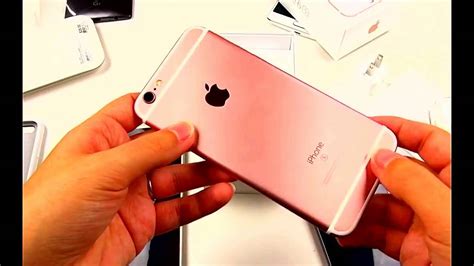 Unboxing Iphone 6s Space Grey Rose And Gold Youtube