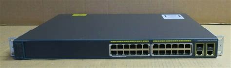 Cisco Catalyst 2960 Plus Ws C2960 24pc L 24 Port 10100 Poe 2x Tsfp Switch