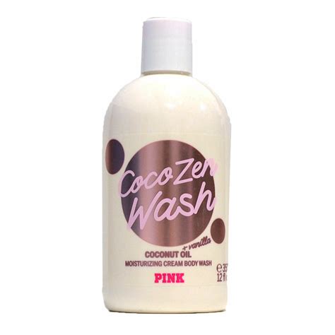 Victorias Secret Pink Coco Zen Body Wash Cream Gel Bath Coconut Oil 12