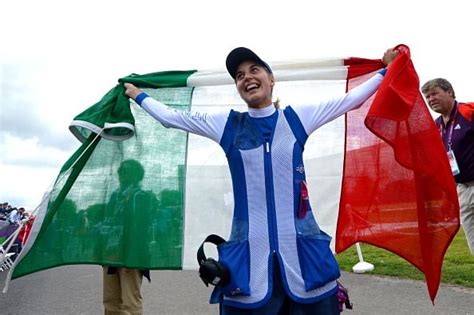 Olympic Shooting Record Breaker Rossi Takes Gold In Women S Trap