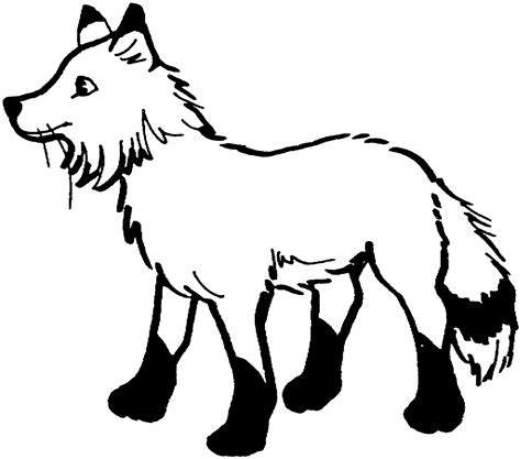 Red Fox Coloring Pages Printable Coloring Pages