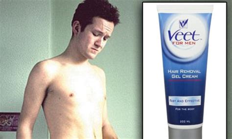Men Pay Price For Not Reading Instructions On Hair Removal Cream As