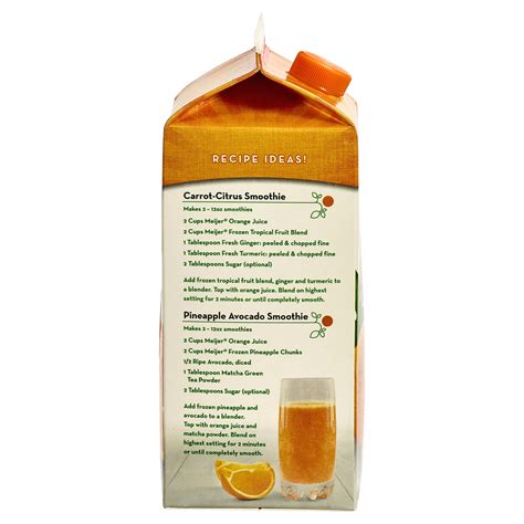 Meijer No Pulp Orange Juice From Concentrate 59 Oz Shipt