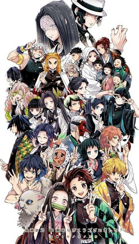 An Anime Poster With Many Different Characters