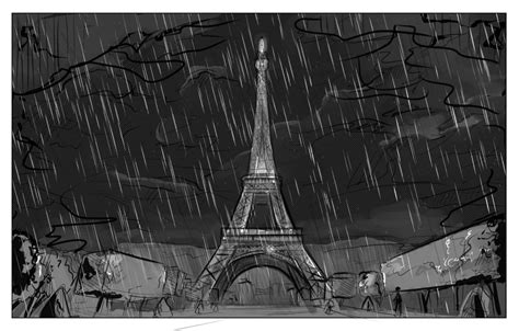 Paris In The Rain By Yugunnie On Deviantart