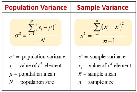 The non zero variance values are positive. 45SNG: Mean Variance And Standard Deviation Example Problems