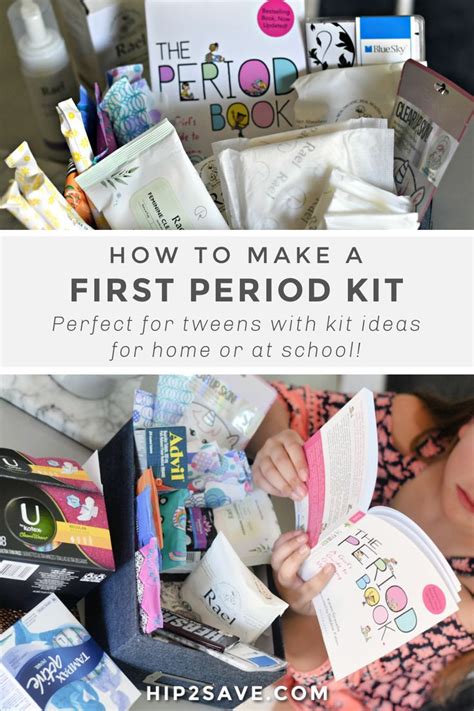 Put Together This Fun Diy First Period Kit For Home And School To