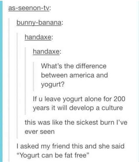 Tumblr On America And Yogurt Lustig Ich Finds Lustig