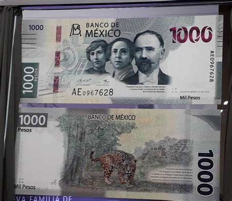 El nuevo billete de mil pesos México Informa